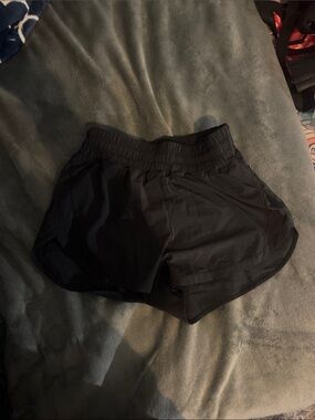 Lululemon Women's Black Athletic Running Shorts